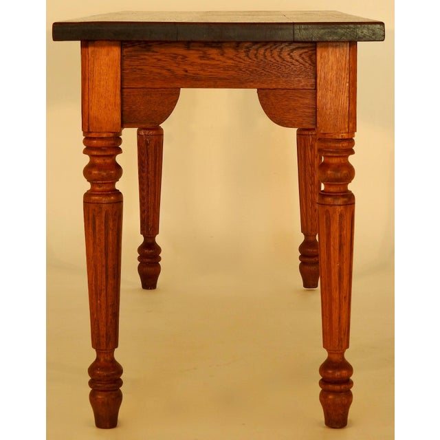 1920s Traditional Walnut Sofa/Entry Table For Sale In Nashville - Image 6 of 8