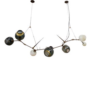 Lindsey Adelman Studio 6-Globe Branching Burst Bu.06.02 Chandelier For Sale