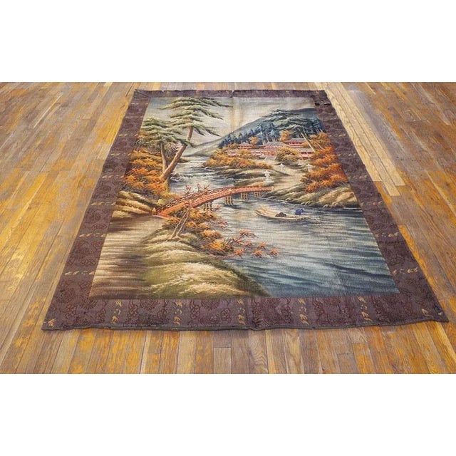 Antique Chinese – Textile Knotted, Circa Date: 1920s. This exceptional piece transcends the typical definition of floor...