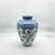Ceramic Handmade Ceramic Vizier Jar (30cm) Carved Relief Texture and Ottoman Red Tulips For Sale - Image 7 of 8