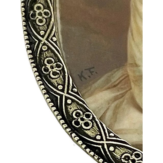 Portrait of a Woman, 19th Century, Framed For Sale - Image 3 of 6