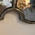 1990s Antiqued Carved Silver Gilt Mirror For Sale - Image 5 of 10