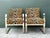 Vintage Ralph Lauren Leopard Velvet Chrome Chair - A Pair For Sale - Image 9 of 12