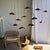Small Wavy Leaf-Shaped Teak Pendant Light, 1980s For Sale - Image 10 of 18