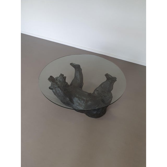 Bear Coffee Table in Bronze For Sale - Image 15 of 18