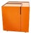Orange Laminated Sewing Machine Cube on Wheels For Sale