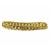 Modern 18k Gold David Yurman Flat Link Bracelet For Sale - Image 3 of 6