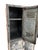 1970s Vintage Metal Locker Cabinet 6 Lockers Fixed Shelves Latching Door on Casters For Sale In Seattle - Image 6 of 10