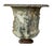 19th Century French Cast Iron Medici Borghese Garden Urns Pair For Sale - Image 12 of 18