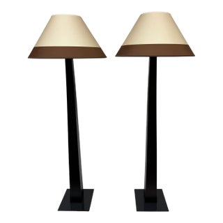 Modénature Alba Floor Table, Pair For Sale