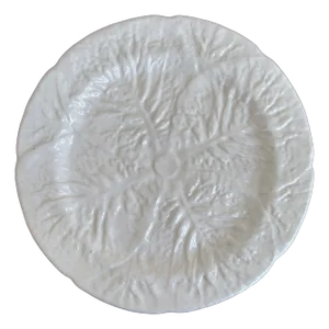 Mid-20th Century Bordallo Pinheiro, Portugal Cabbage Leaf Plate