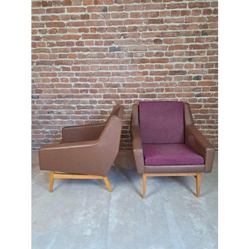 Vintage Lounge Chairs, Set of 2 For Sale - Image 3 of 4