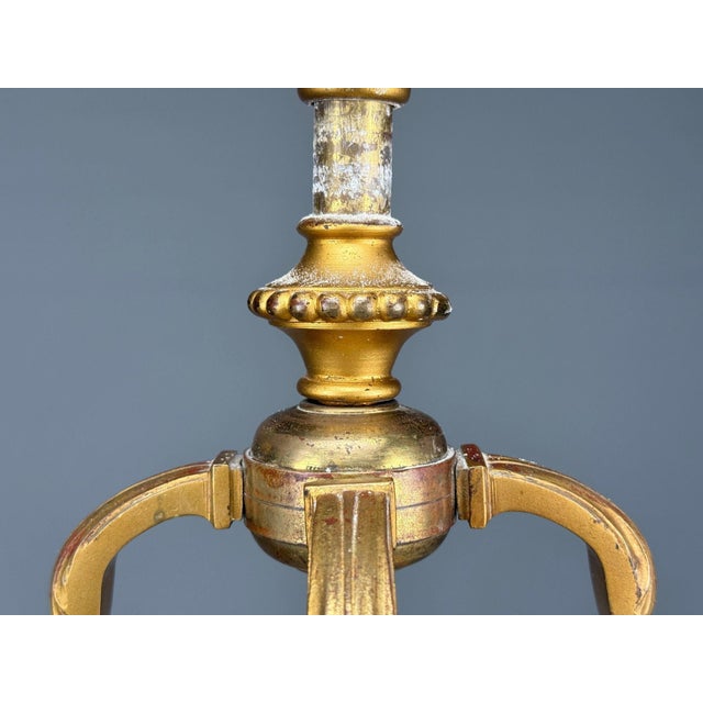 French Louis Xvi, Chandelier, Dore Bronze, Crystal, France, 19th Century For Sale - Image 14 of 15