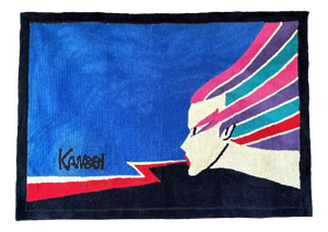 Large Japanese Wall Rug by Kansai Yamamoto, 1980s