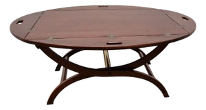 Butler Boat Table on Trestles, 1960s