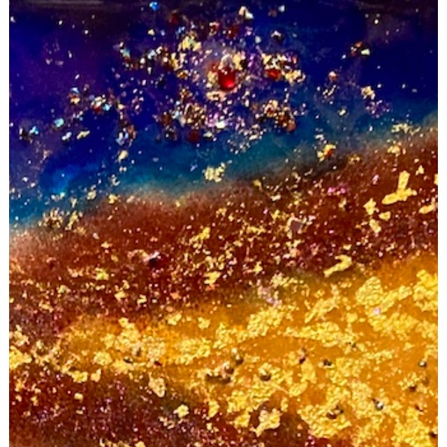 "Birth of the Cosmos" Original Painting, Framed. For Sale In New York - Image 6 of 9