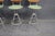Green Set of 4 Mid-Century Modern Walnut & Chrome Swivel Bar Stools For Sale - Image 8 of 9
