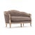 Hollow Maison Settee in Aubergine For Sale - Image 4 of 10