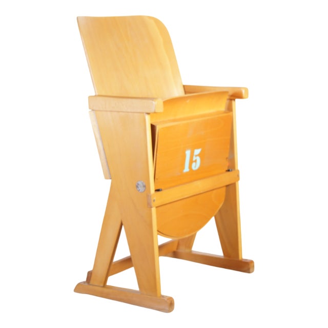 Vintage Cinema Bench from Ton, 1960s For Sale