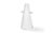 WWW Jug by Fabio Meliota for Atipico in transparent glass. Signed by Maker,Signed by Maker