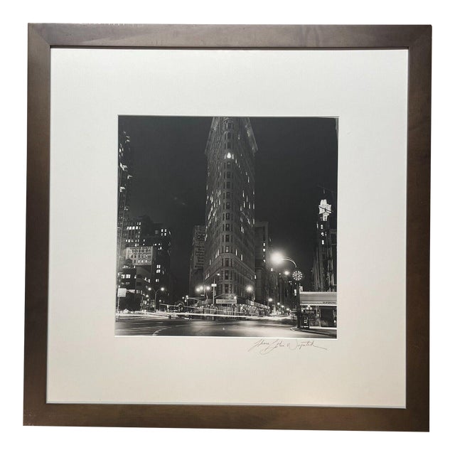 Ileane Bernstein Naprstek 'street Life Flatiron Building' New York City Photo For Sale