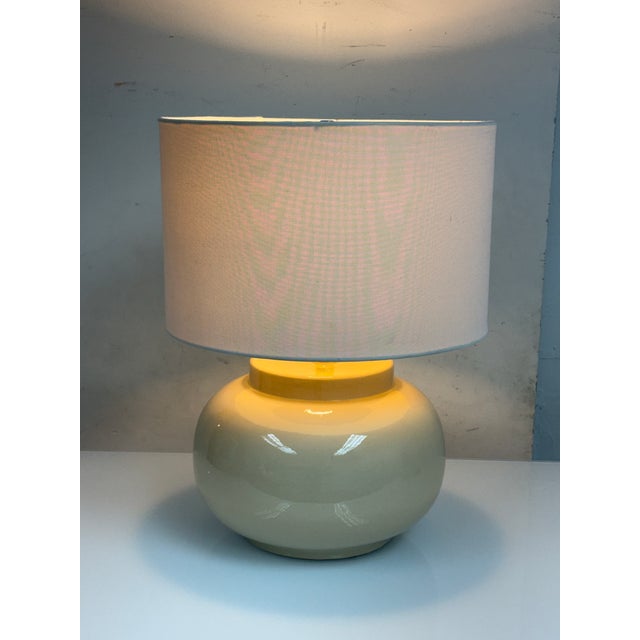 2000 - 2009 Contemporary Ceramic Table Lamp For Sale - Image 5 of 12