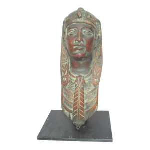 Antique Egyptian Revival Art Deco Bronze Mounting Circa 1930s.