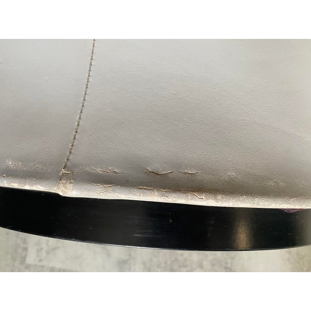 Set of Mantis Swivel Lounge Chair and Leather Ottoman by Gerard Van Den Berg, 1970s For Sale - Image 18 of 18