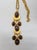 Vintage Signed Les Bernard Cabochon Faux-Brown Agates Pendant Necklace For Sale - Image 11 of 11