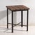 Vintage Industrial Stool in Pine Wood and Iron, Central Europe, 1950 For Sale - Image 9 of 9
