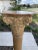 Wood Vintage Karges Carved Wood Paint Decorated, Corinthian Pedestal /Column For Sale - Image 7 of 12