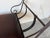 Vintage Rustic Wrought Iron & Leather Scroll Bench For Sale - Image 13 of 16