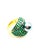 Baroque Bochic “Orient” Vintage Emerald & Tahiti Pearl Ring Set In 18K Gold & Silver For Sale - Image 3 of 11