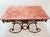 Large Antique Butcher's Table in Wrought Iron and Red Marble, 1800s For Sale - Image 9 of 16