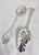 Georgian Sterling Silver Fruit Serving Spoons, London, 1737 & 1763, Set of 2 For Sale - Image 17 of 18