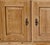 Three-door, three-drawer sideboard made entirely of solid pine. This sideboard features clean, straight lines and a...
