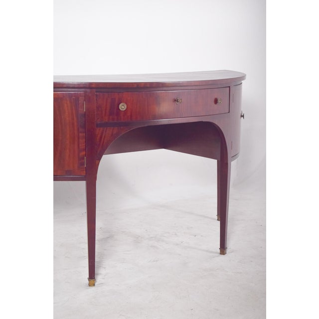 Brown Antique English Empire Sideboard For Sale - Image 8 of 14