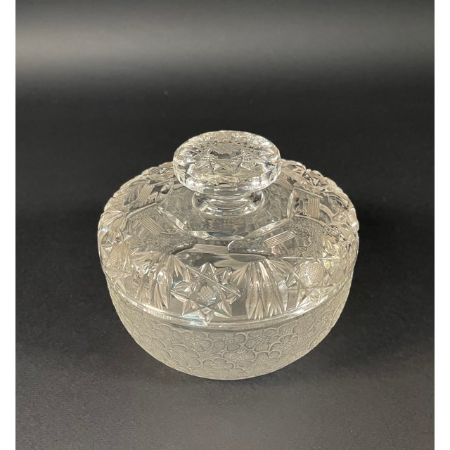 19th Century French Hand-Cut Crystal Centerpiece attributed to Baccarat For Sale - Image 10 of 17