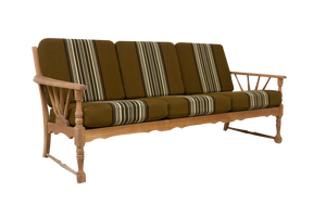 Vintage Danish Sofa in Oak by Henning Kjærnulf, 1960s