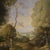 Forest Green Large Italian Painting From the Mid-20th Century 1952 - Unsigned For Sale - Image 8 of 11