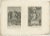 Original (proof) engraving of two religions. Adoration of the statue of Confucius and Boeddha Amida in Japan. Title on the...