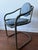 Modern Attributed Ochre Caribou Leather Chairs Set of 3 For Sale - Image 3 of 11