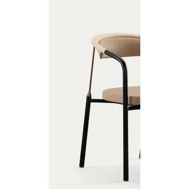 Chairman Chair in Oak with Upholstery in Lime by Henrik Tengler for One Collection For Sale - Image 9 of 15