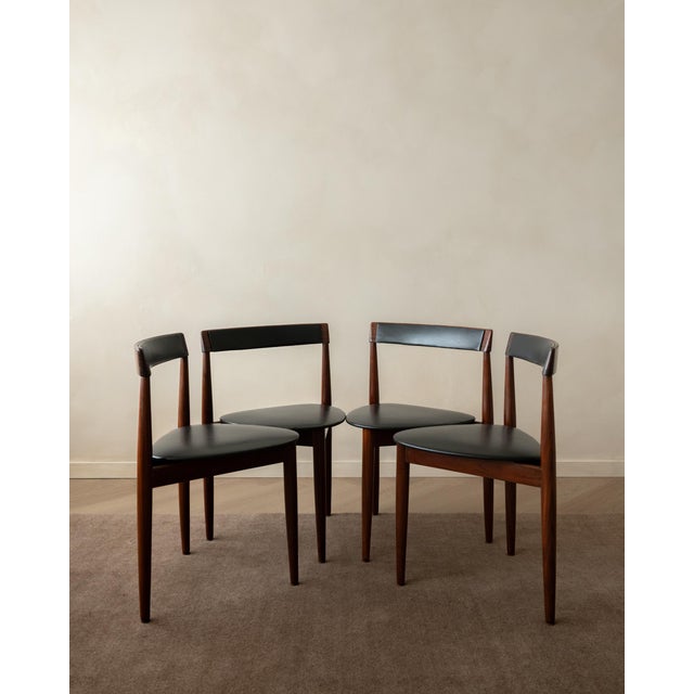 Mid-Century Modern Teak Roundette Dining Set by Hans Olsen for Frem Røjle, 1950s, Set of 5 For Sale - Image 12 of 18