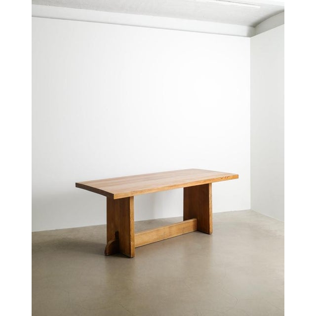 Swedish Mid Century Modern Lovö Dining Table in Pine by Axel Einar Hjorth, 1930s For Sale - Image 3 of 9