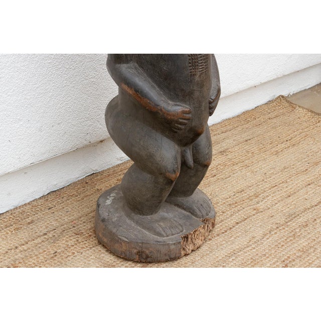 19th Century Impressive 57" Tall Antique Hemba Ancestor Figure For Sale - Image 5 of 12