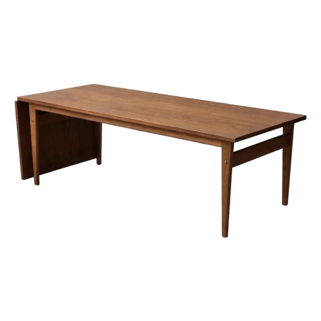 1960s Grete Jalk for P. Jeppesen Teak & Formica Coffee Table, Model Pj 56b For Sale