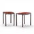 Mid-Century Modern Edward Wormley for Dunbar Mid Century Rosewood Side End Tables - Pair For Sale - Image 3 of 14