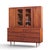 Mid-Century Modern Jack Cartwright for Founders Style Mid Century Walnut Credenza With Hutch For Sale - Image 3 of 6