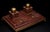 19th Century Louis Philippe Inkwell in Red Marble and Gilt Bronze For Sale - Image 3 of 5